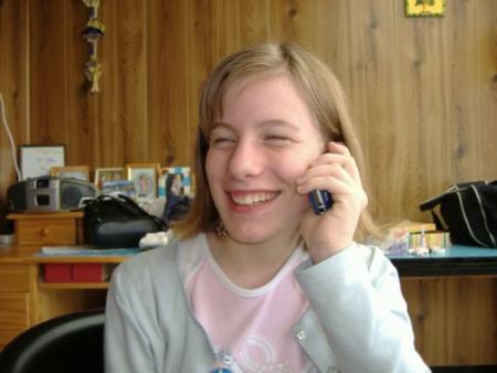 Laurie au téléphone